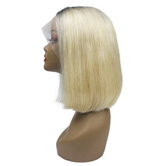 #1B/613 Bob Style 13*4 Transaprent Frontal Lace Wig