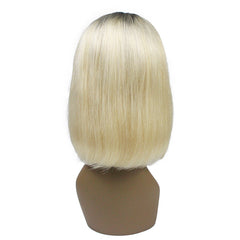 #1B/613 Bob Style 13*4 Transaprent Frontal Lace Wig