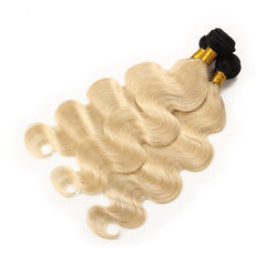 Body Wave Human Hair #1b613 Blonde Bundles (100grams)