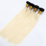 Straight Human Hair #1b613 Blonde Bundles  (100grams)