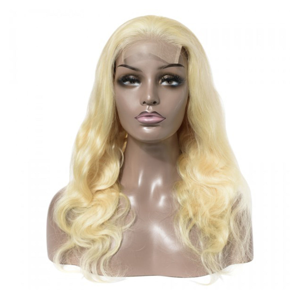 #613 Body Wave 4x4  Transparent Closure Lace Wig 180% Density