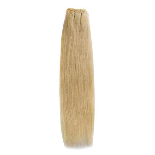 Straight Human Virgin Hair #613 Blonde 3 Bundles Deal