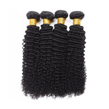 Deep Curly Virgin Human Hair Natural Black Bundles (100 grams)