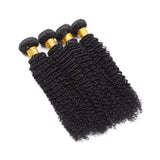 Deep Curly Virgin Human Hair Natural Black Bundles (100 grams)