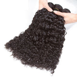 Natural Curly Virgin Human Hair Natural Black Bundles (100 grams)