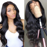 Body Wave HD Full Frontal 13*4 Lace Wig Natural Black