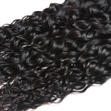 3 Bundle Deals With 13*4 Transparent Frontal Italy Curly Virgin Human Hair Natural Black