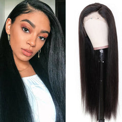 lace wig straight 1b